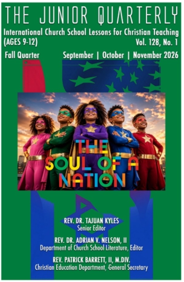 Junior - Sunday School Lesson Sept 26 - Nov 26 Image