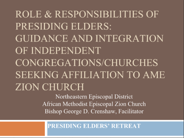 Decorative Featured Item Bishop Crenshaw